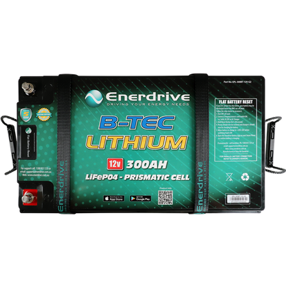 B-TEC 12V 300Ah G2 Lithium Battery